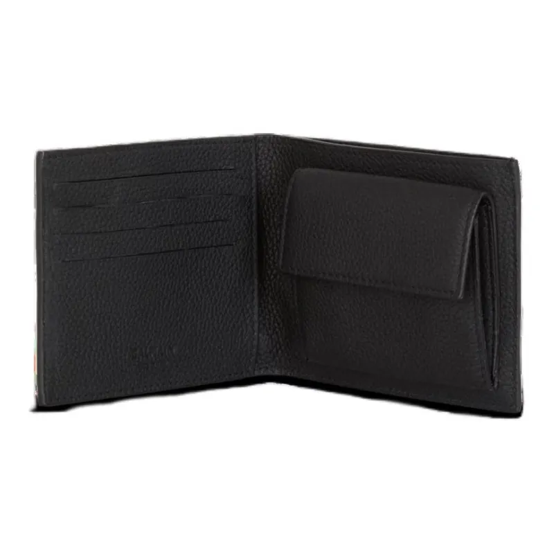 BALMAIN Logo Detailed Bi Fold Wallet-1