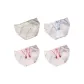 M1071 Fringe Ribbon E Set-Green+Blue+Red+Red (4 Pack)