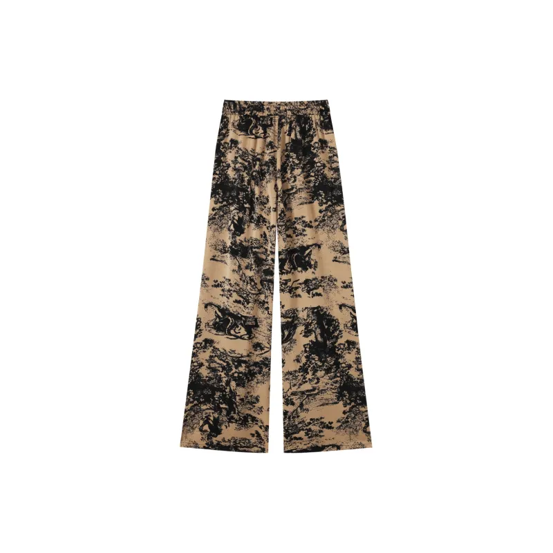 0571 Family Casual Pants Women's Khaki-1