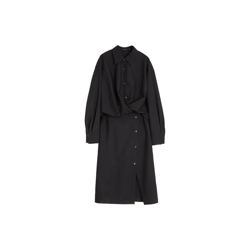 ELLE Long Sleeved Dress Women's-3