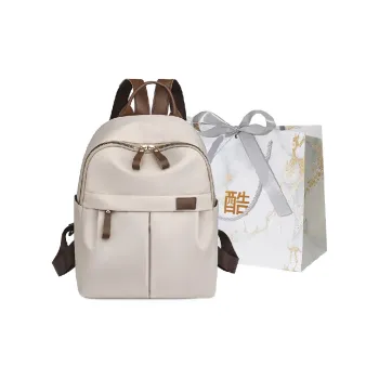 Cool Nylon Backpack Regular Women's Multicolor