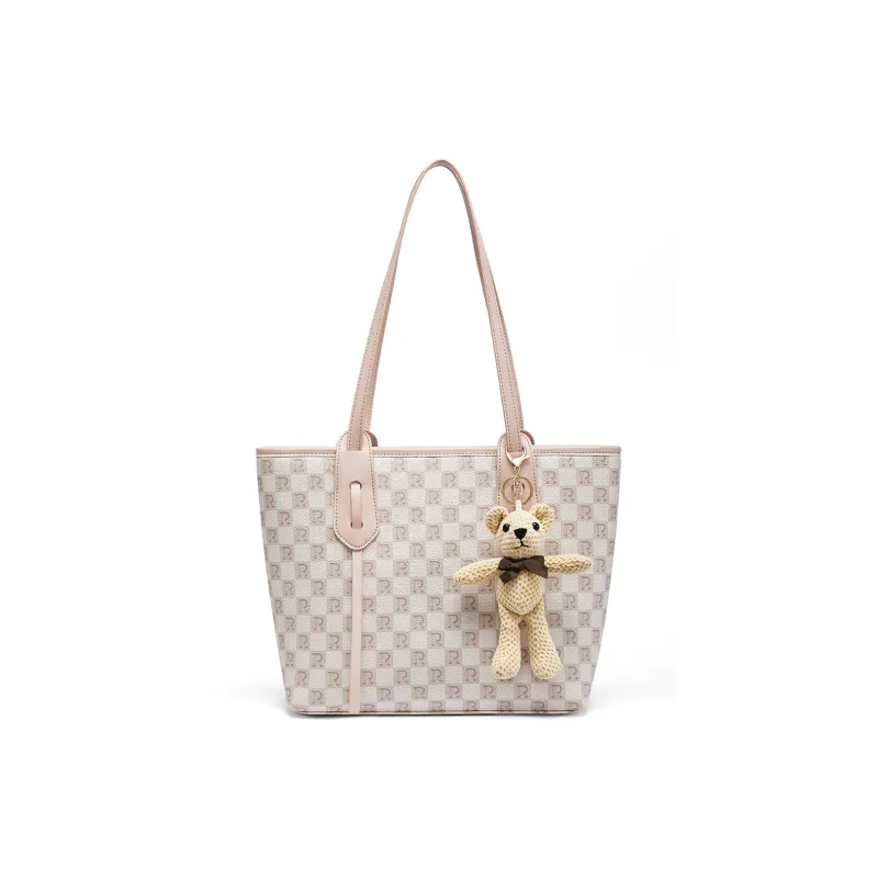 RED DRAGONFLY PVC Tote Commute Versatile Premium Minimalist Large Capacity Underarm Shoulder Bag Women's Multicolor-26