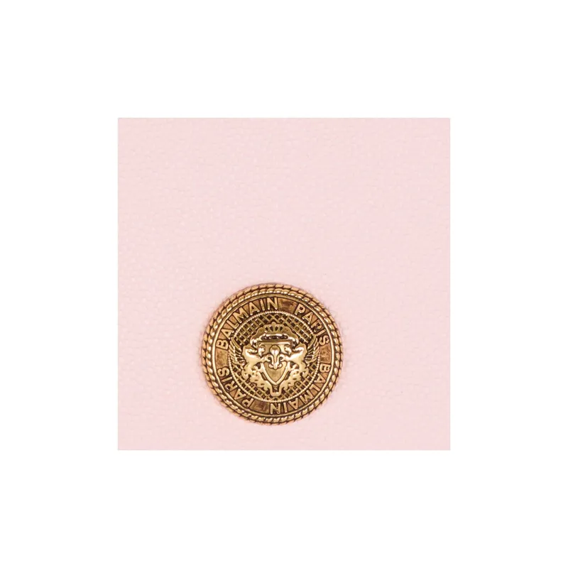 BALMAIN Emblème Foldover Clutch Bag-5