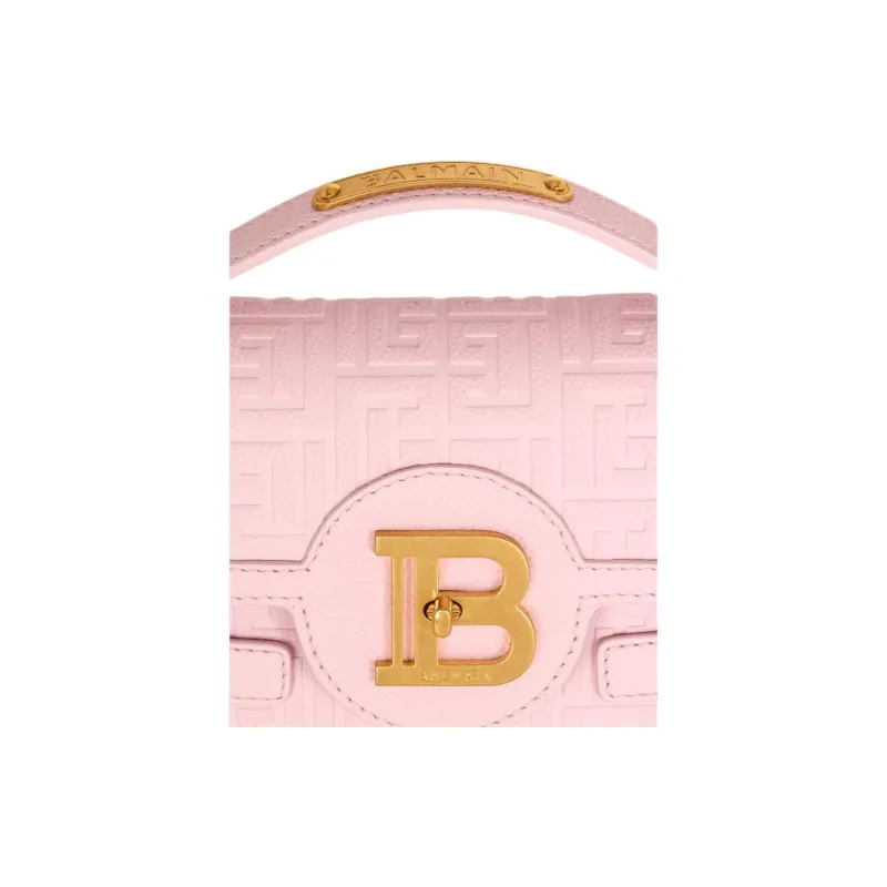 BALMAIN B-Buzz 24 Monogram Shoulder Bag-4