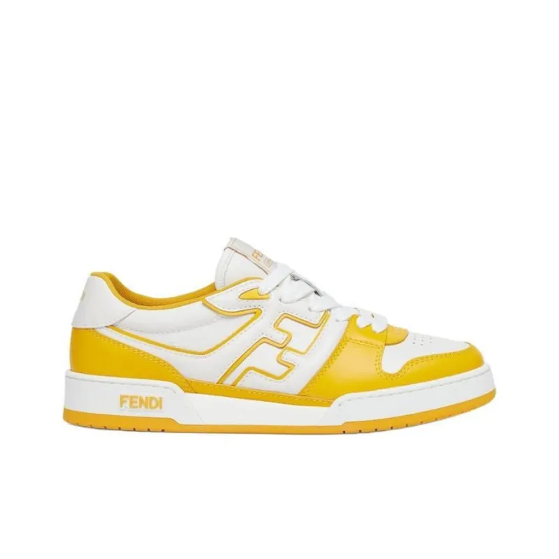 FENDI Match Panelled Low Top Sneakers-1