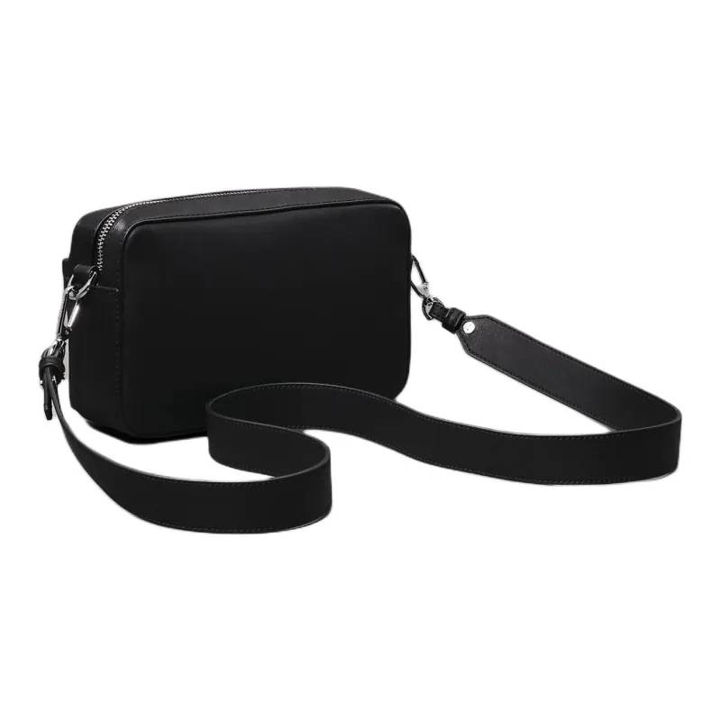 CALVIN KLEIN Recycled Polyester Shoulder Bag, Crossbody Bag Women's Black-1