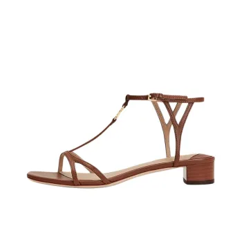 LAUREN RALPH LAUREN Fallon Strap Sandals Women's Tan