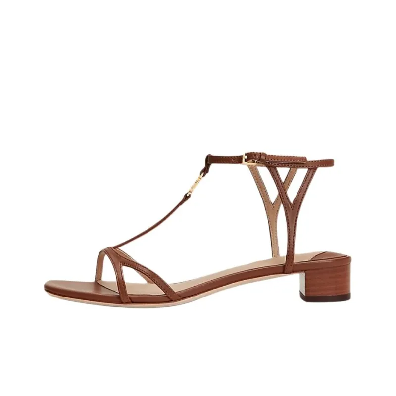 LAUREN RALPH LAUREN Fallon Strap Sandals Women's Tan-0