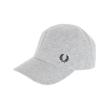 FRED PERRY Cotton Baseball Caps Men's Gray
