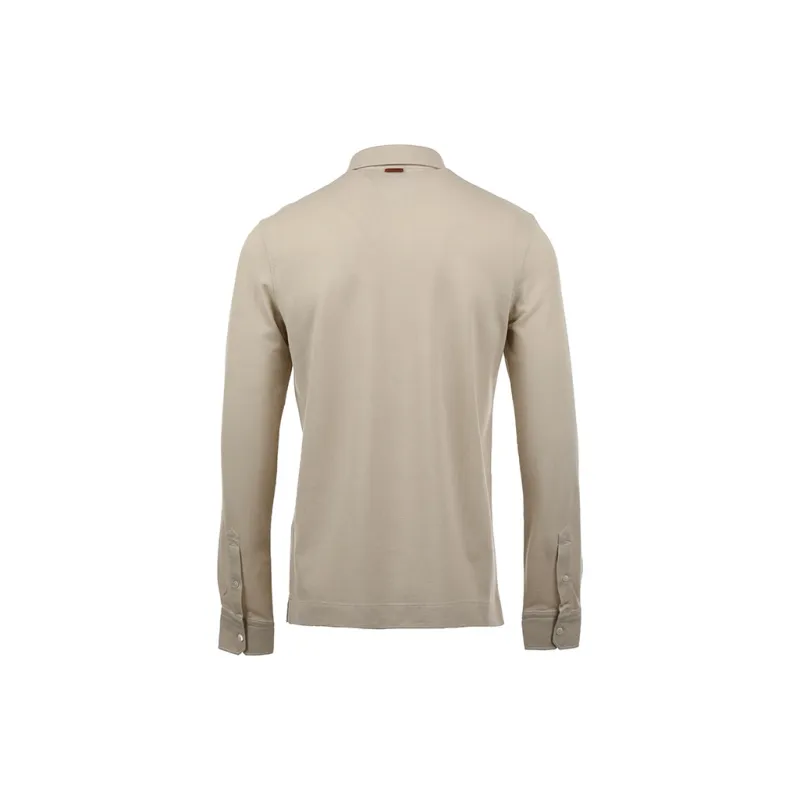 Ermenegildo Zegna Long Sleeved Polo Shirt-11