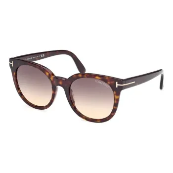 TOM FORD Moira Round Frame Sunglasses