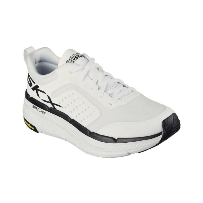 Skechers Max Cushioning Abrasion Resistant Rebound Low Top Casual Shoes Men's White-2
