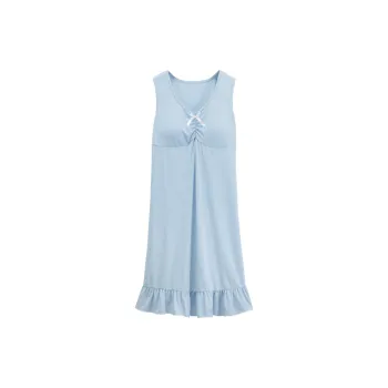 Flowers In Water Nightgown Women's Blue