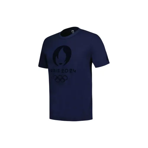 Le Coq Sportif T-Shirts Unisex Nighttime