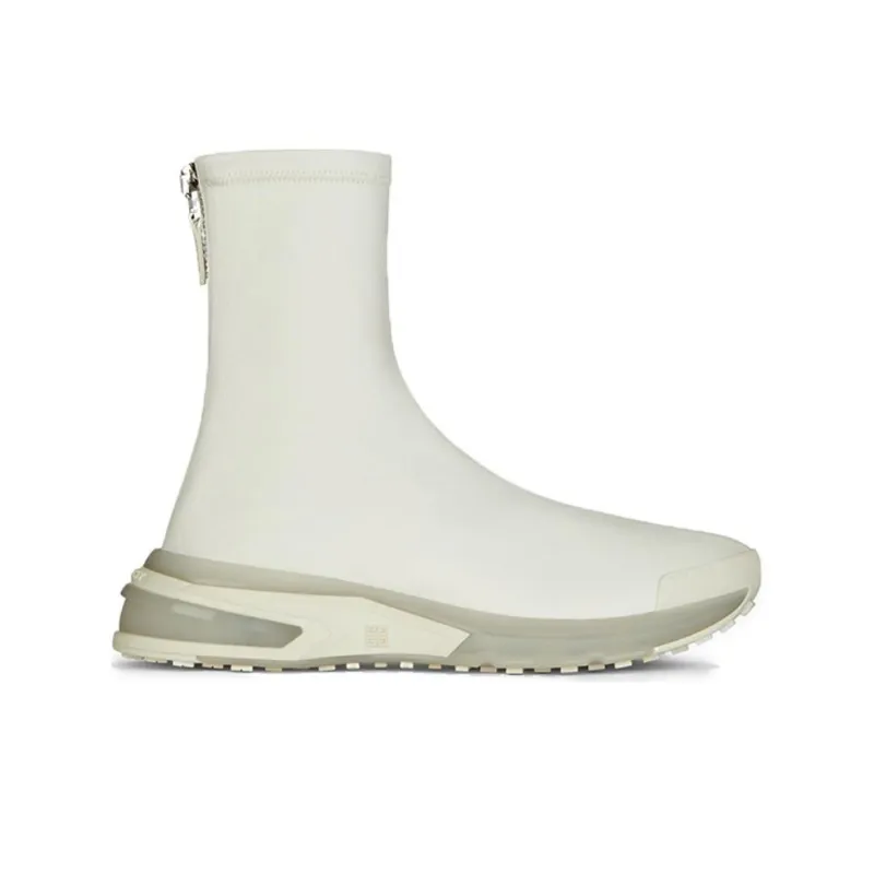 Givenchy High Top Casual Shoes Men's Ecru-1