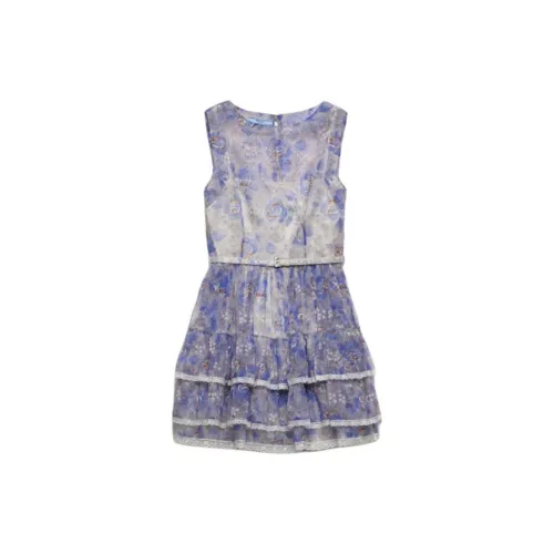 PRADA Sleeveless Dresses Women's Blue