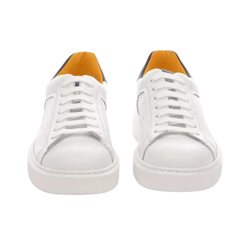 DOUCAL'S Round Toe Flatform Sneakers-4