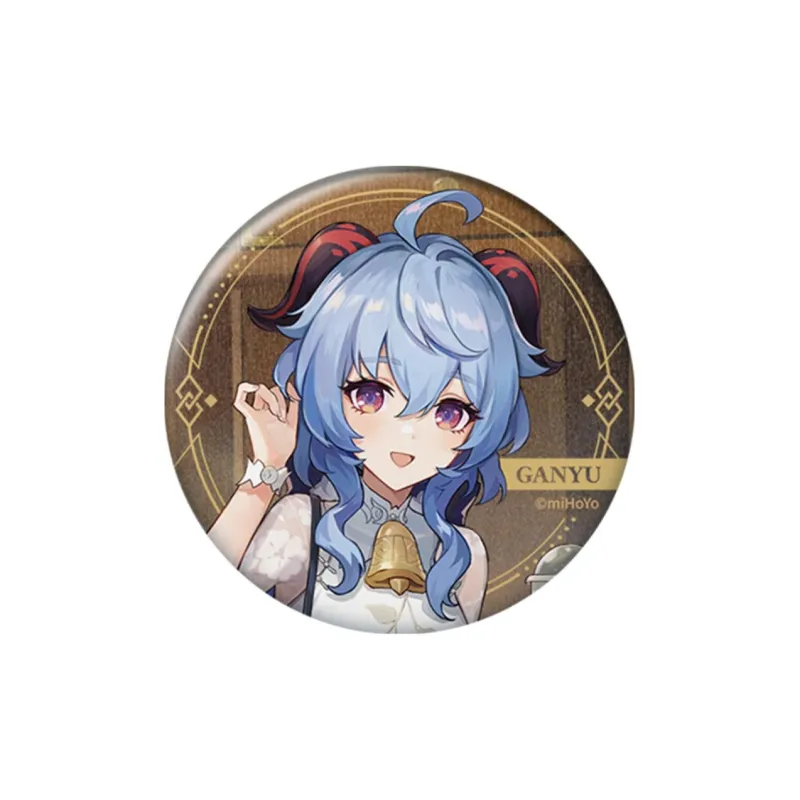 GenShin Shenhe, Ganyu Heart's Delight Collection Merch Badges-1