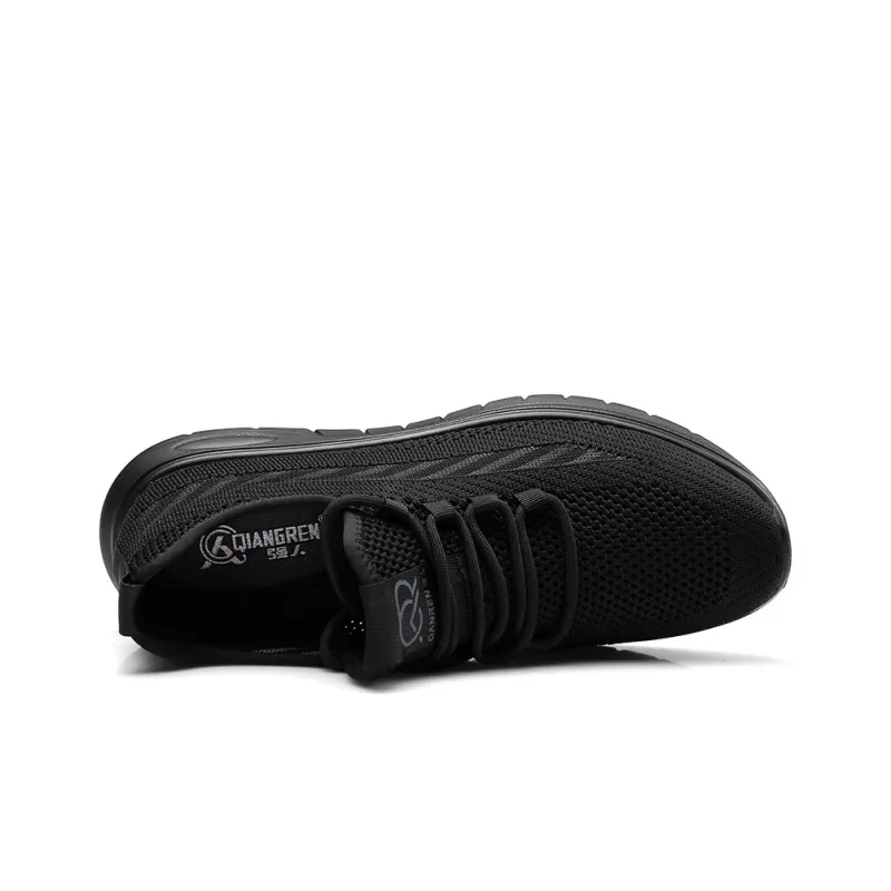 Strongman Running Shoes Men's Black-3