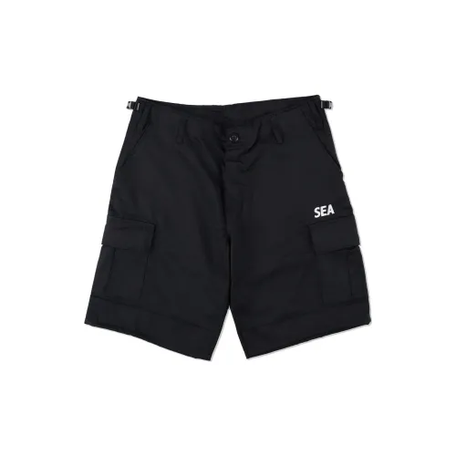 WIND AND SEA Cargo Shorts Unisex Black