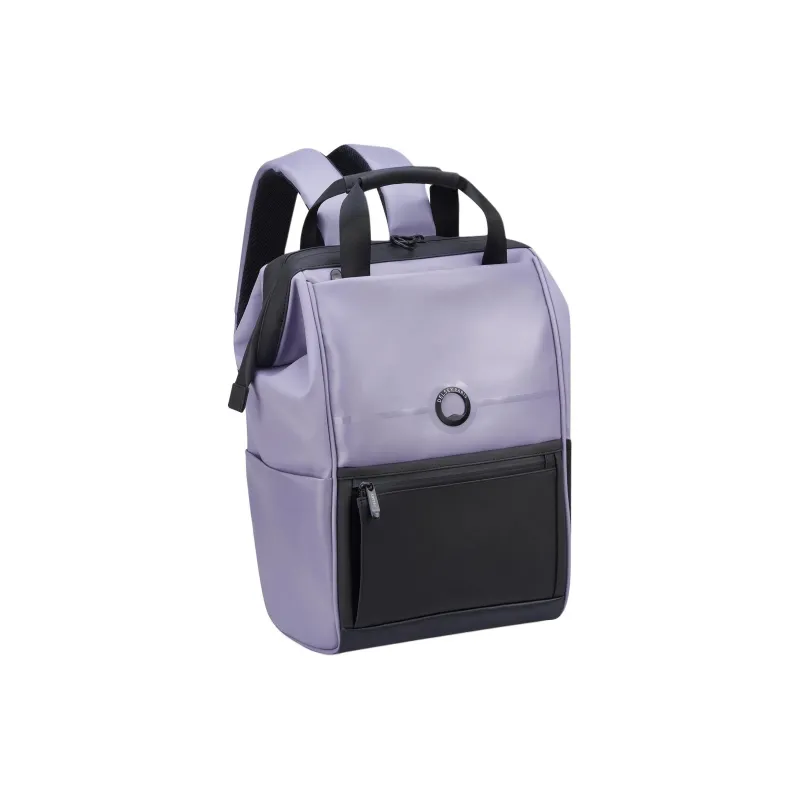 DELSEY PVC Backpack Unisex Purple-1
