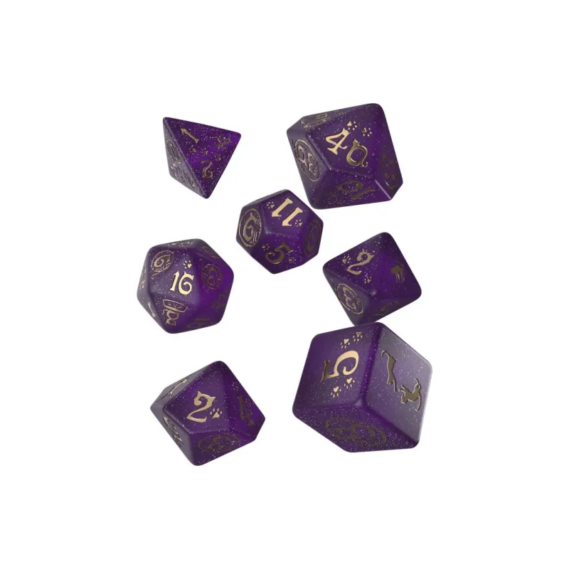 Q WORKSHOP CATS Dice Set Purrito Board Games-1