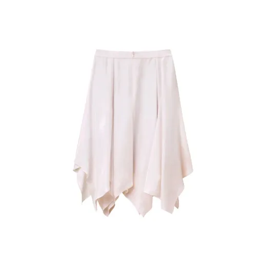 OVV Casual Long Skirt Women's Nude Pink-1
