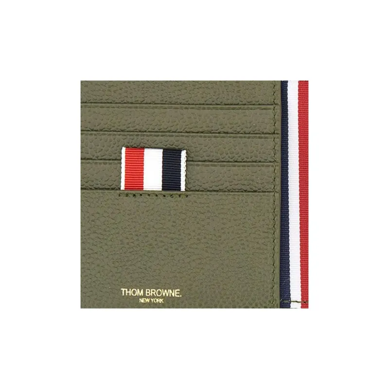 THOM BROWNE Rwb Striped Bi Fold Wallet-5