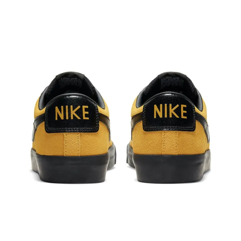 Nike Sb Blazer Low Gt University Gold Black-4