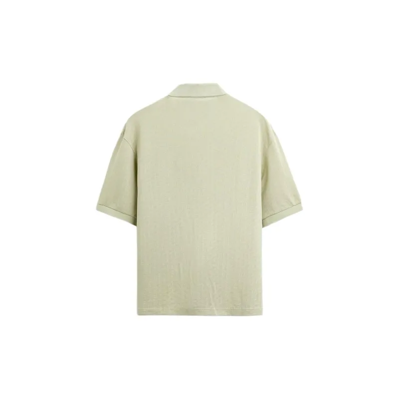 ZARA Polo Shirt Men's Light Green-1