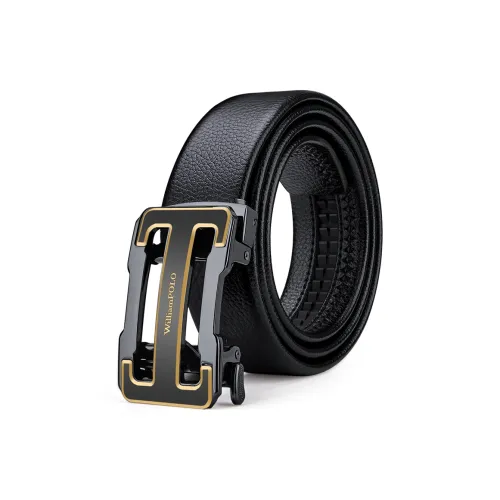 WilliamPOLO Leather Belts Men