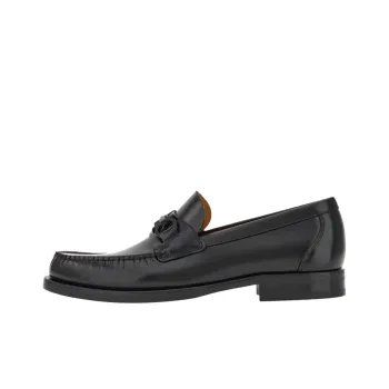 Ferragamo Loafers Men Black