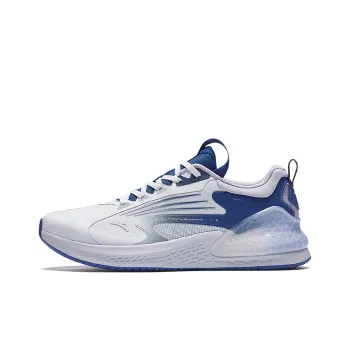 Anta Shock Absorbers Slip Resistant, Abrasion Resistant, Breathable Low Top Running Shoes Men's Spectral Blue