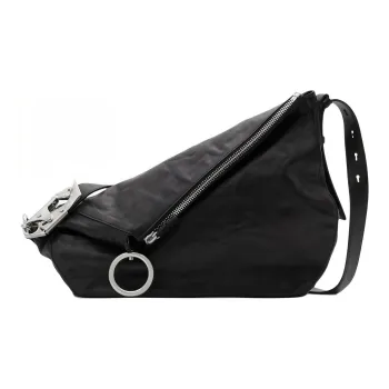 Burberry Calfskin Knight Bag, Crossbody Bag, Shoulder Bag Women's Black