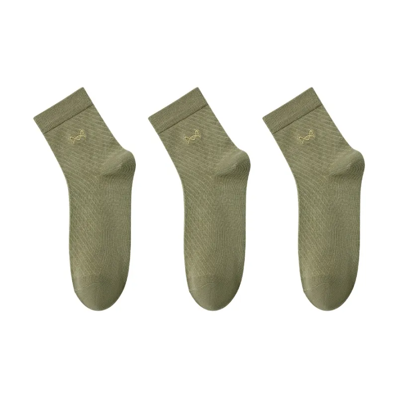 MIIOW Cool One Summer Series Mid Calf Socks Men's 3 Pack-20
