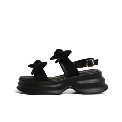 SHUXI One-Strap Sandals Women's