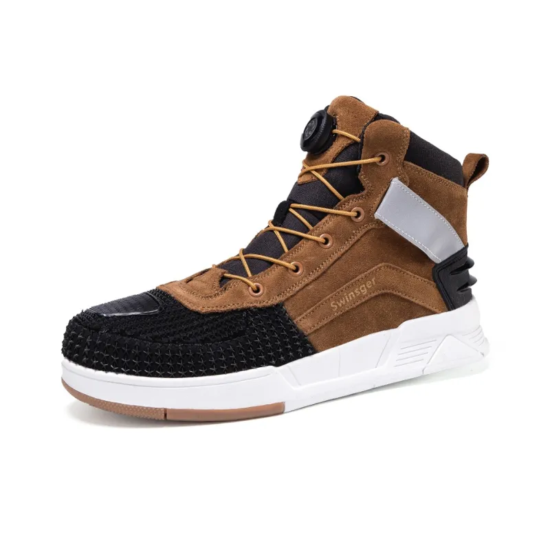 Swinsger Slip-Resistant High-Top Cycling Shoes Unisex-1