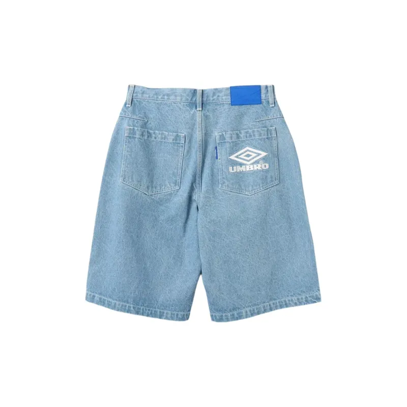 Umbro x Atmos SS24 Denim Shorts Unisex Blue-1