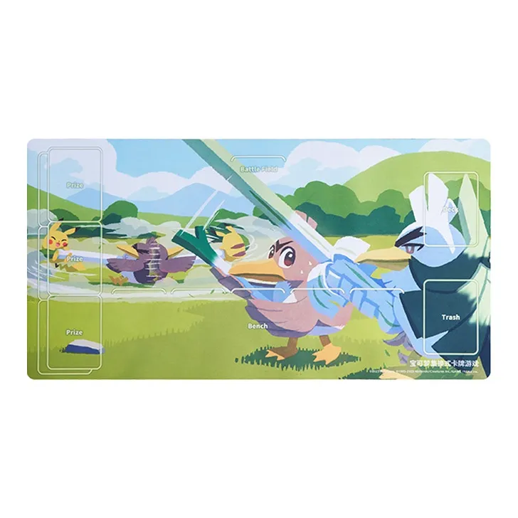 POKEMON PTCG Radiant Counterattack Onion Duck Three Onion Guest Rubber Battle Card Mat Card Accessories Single Pack-1