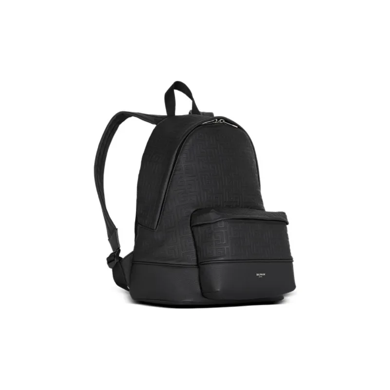 BALMAIN Pb Labyrinth Monogram Backpack-1