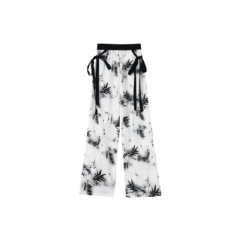 0571 Family Casual Pants Women's Ecru-1