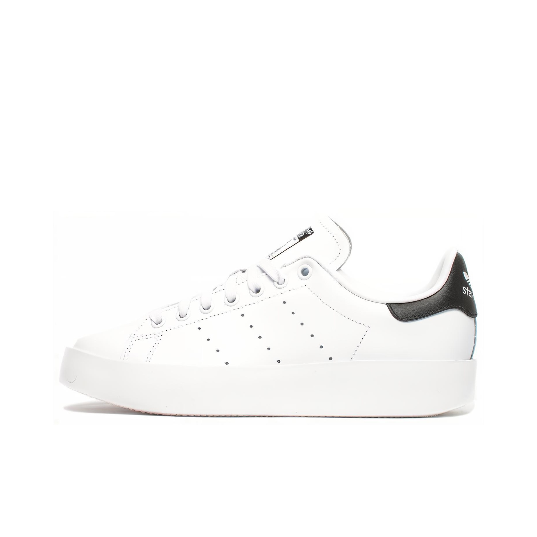 Adidas stan smith bold w black best sale