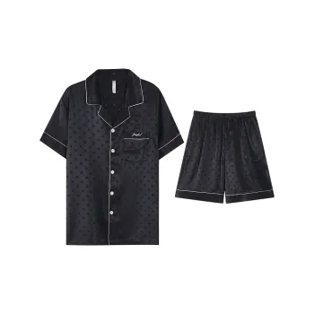 JinShaLa Pajama Set Men's Black