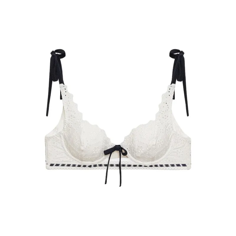 Victoria's Secret Heather Underwire Bra / White Bra Women's White-0