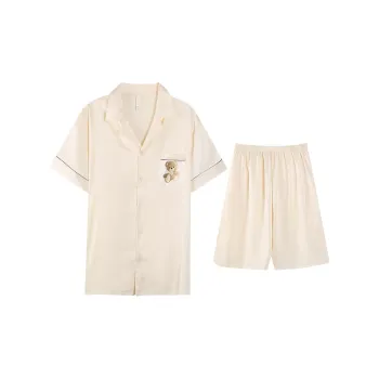 JinShaLa Pajama Set Men's Apricot