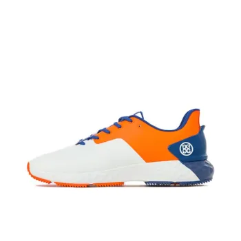 GFORE MG4+ Low-Top Golf Shoes Men's White Orange