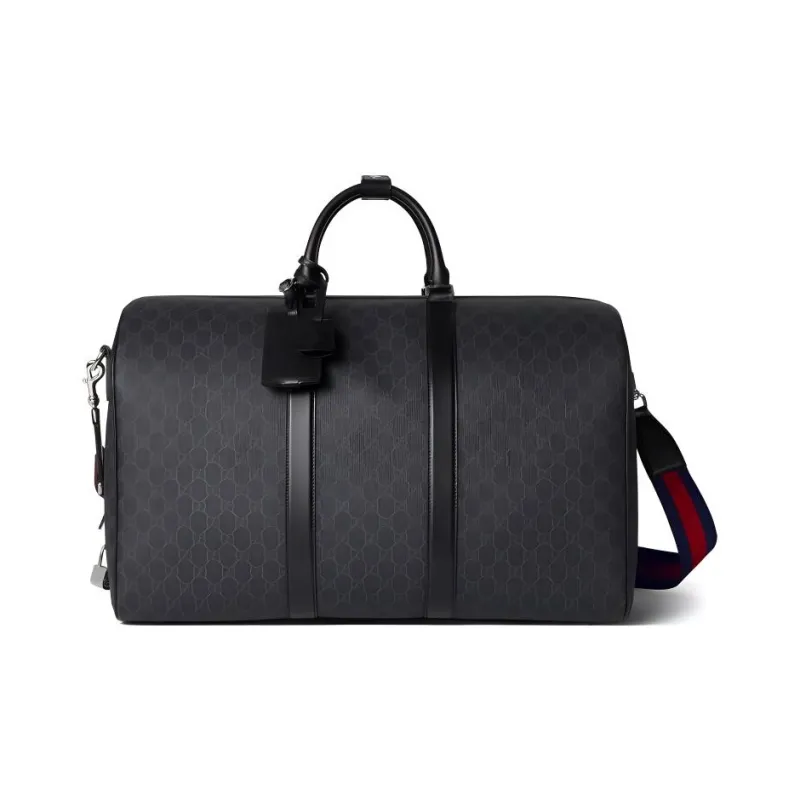 GUCCI Supreme Canvas Canvas Bag Travel Bag Men's Black-0