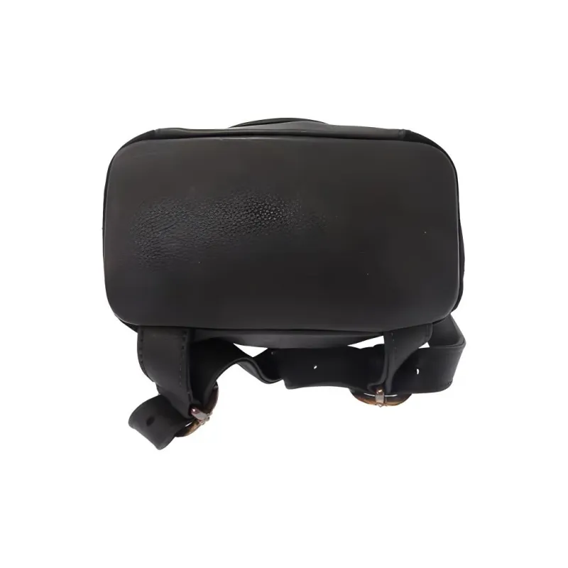 Chrome Hearts Leather Backpack Mini Women's Black-2
