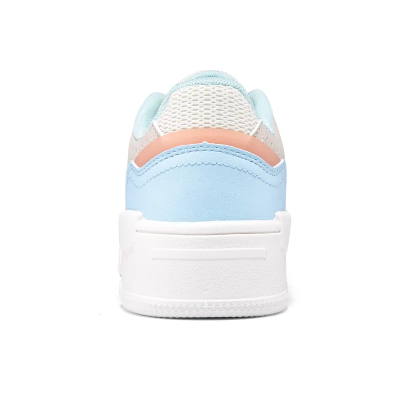 361° Life Collection Lightweight And Breathable Low Top Skateboard Shoes Women's White Blue-2
