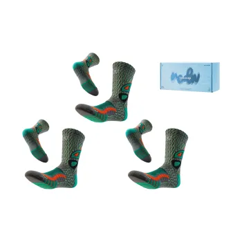VEIDOORN Knee High Socks Unisex 3 Pack